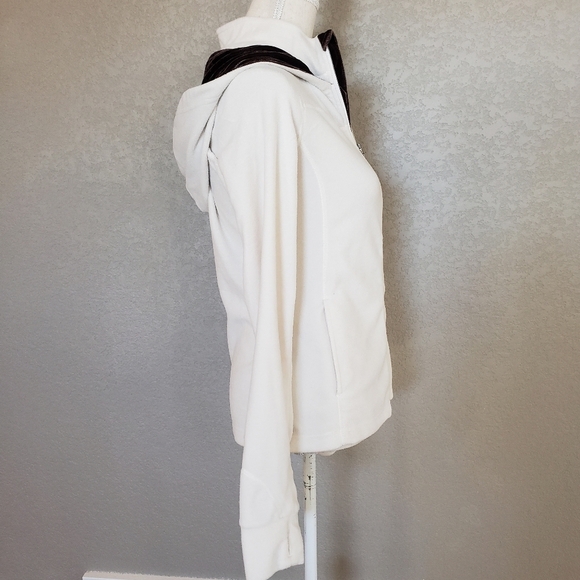 Prana Fleece Jacket size M. Creme color - Picture 5 of 7